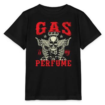 Gas ist mein Parfüm - Stanley/Stella Kinder T-Shirt MINI CREATOR  - Schwarz - Vorne - Mikhail (115cm)