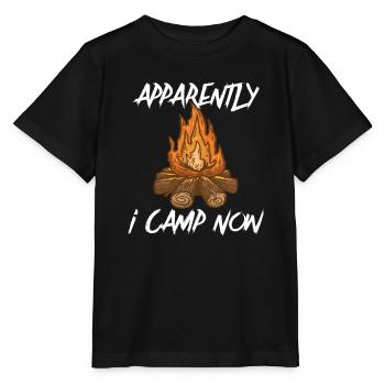 Scout Camping Outdoor Campfire Hiking Backpacking - Stanley/Stella Kinder T-Shirt MINI CREATOR  - Schwarz - Vorne - Mikhail (115cm)