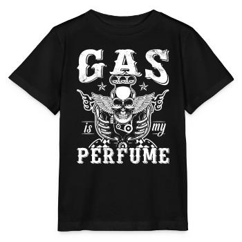 Gas ist mein Parfüm - Stanley/Stella Kinder T-Shirt MINI CREATOR  - Schwarz - Vorne - Mikhail (115cm)