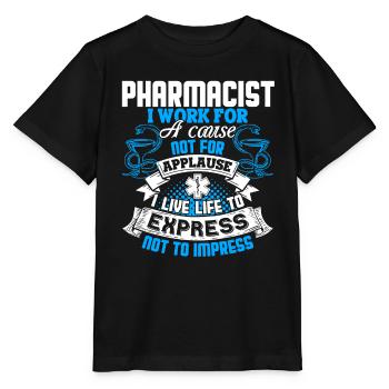 Pharmacist Pharmacist I Work For A Cause - Stanley/Stella MINI CREATOR Kids’ T-Shirt - black - Front - Mikhail (115cm)
