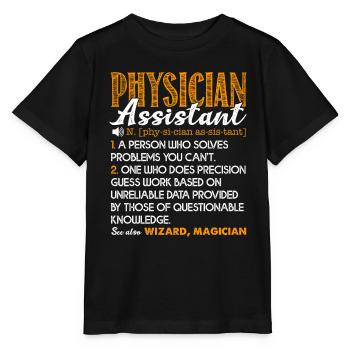 Physician Assistant Physician Assistant Definition - Stanley/Stella MINI CREATOR Kids’ T-Shirt - black - Front - Mikhail (115cm)