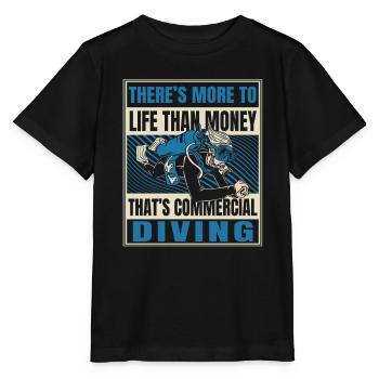 Diving Diver Commercial Diving - Stanley/Stella MINI CREATOR Kids’ T-Shirt - black - Front - Mikhail (115cm)