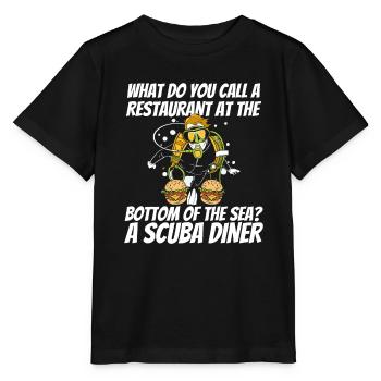 Diving Diver Commercial Diving - Stanley/Stella MINI CREATOR Kids’ T-Shirt - black - Front - Mikhail (115cm)