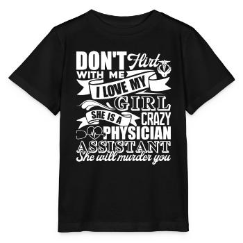 Physician Assistant Physician Assistant Girl - Stanley/Stella MINI CREATOR Kids’ T-Shirt - black - Front - Mikhail (115cm)