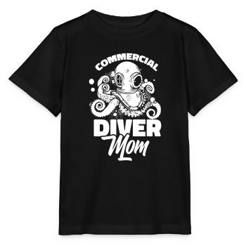 Plongeurs Plongée commerciale - T-shirt bio MINI CREATOR Stanley/Stella Enfant - noir - Devant - Mikhail (115cm)