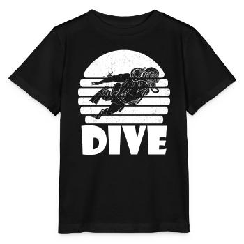 Plongeurs Plongée commerciale - T-shirt bio MINI CREATOR Stanley/Stella Enfant - noir - Devant - Mikhail (115cm)