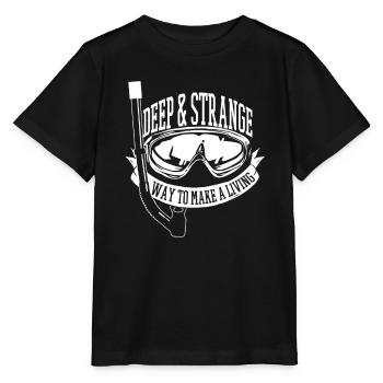 Plongeurs Plongée commerciale - T-shirt bio MINI CREATOR Stanley/Stella Enfant - noir - Devant - Mikhail (115cm)