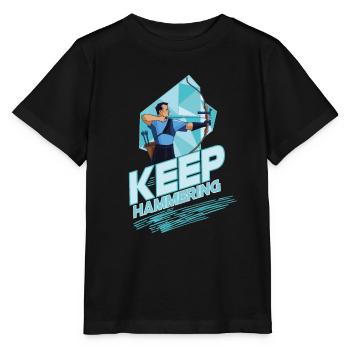 Tir à l’arc Arc et flèches Tir sur cible - T-shirt bio MINI CREATOR Stanley/Stella Enfant - noir - Devant - Mikhail (115cm)