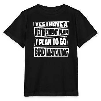 Pension de retraité - T-shirt bio MINI CREATOR Stanley/Stella Enfant - noir - Devant - Mikhail (115cm)