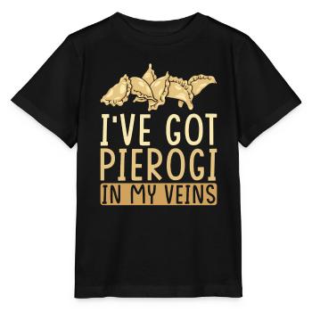 Boulettes Pierogi - T-shirt bio MINI CREATOR Stanley/Stella Enfant - noir - Devant - Mikhail (115cm)