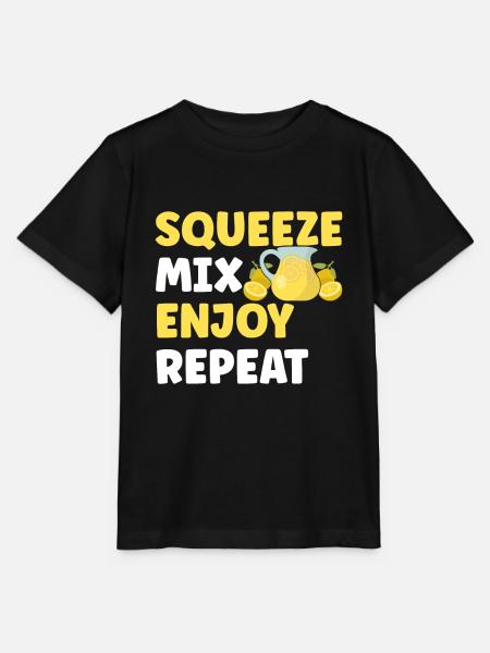 Limonade Limonadenstand - Stanley/Stella Kinder T-Shirt MINI CREATOR - Schwarz