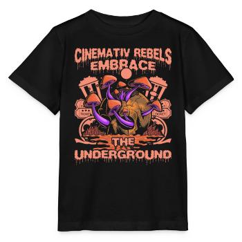 Underground Film, Independent Cinema, Horror - Stanley/Stella Kinder T-Shirt MINI CREATOR  - Schwarz - Vorne - Mikhail (115cm)