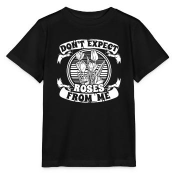 Tulpen Lustig Tulpen - Stanley/Stella Kinder T-Shirt MINI CREATOR  - Schwarz - Vorne - Mikhail (115cm)