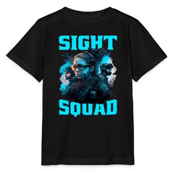 Sight Squad 5 - Stanley/Stella Kinder T-Shirt MINI CREATOR  - Schwarz - Vorne - Mikhail (115cm)