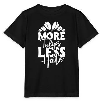 Tulipes Tulipes - T-shirt bio MINI CREATOR Stanley/Stella Enfant - noir - Devant - Mikhail (115cm)