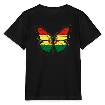 Bolivien - Stanley/Stella Kinder T-Shirt MINI CREATOR  - Schwarz - Vorne - Mikhail (115cm)