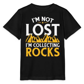 Wandern Bergsteigen Klettern Extrem Bergsteiger - Stanley/Stella Kinder T-Shirt MINI CREATOR  - Schwarz - Vorne - Mikhail (115cm)