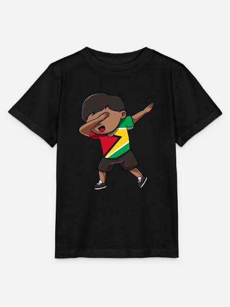 Guyana - Stanley/Stella Kinder T-Shirt MINI CREATOR - Schwarz