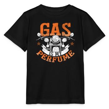 Gas ist mein Parfüm - Stanley/Stella Kinder T-Shirt MINI CREATOR  - Schwarz - Vorne - Mikhail (115cm)