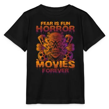 Zombie Horror Horror Film Festival + Halloween - Stanley/Stella MINI CREATOR Kids’ T-Shirt - black - Front - Mikhail (115cm)