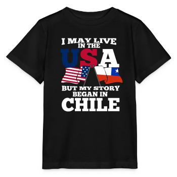 Chili - T-shirt bio MINI CREATOR Stanley/Stella Enfant - noir - Devant - Mikhail (115cm)
