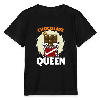 Chocolat - T-shirt bio MINI CREATOR Stanley/Stella Enfant - noir - Devant - Mikhail (115cm)