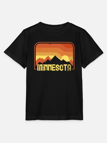 Minnesota - Stanley/Stella Kinder T-Shirt MINI CREATOR  - Schwarz