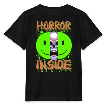 Zombie Horror Horror Film Festival + Halloween - Stanley/Stella MINI CREATOR Kids’ T-Shirt - black - Front - Mikhail (115cm)