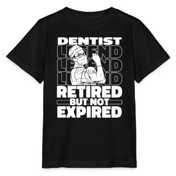 Retired Dentist Dentist - Stanley/Stella MINI CREATOR Kids’ T-Shirt - black - Front - Mikhail (115cm)