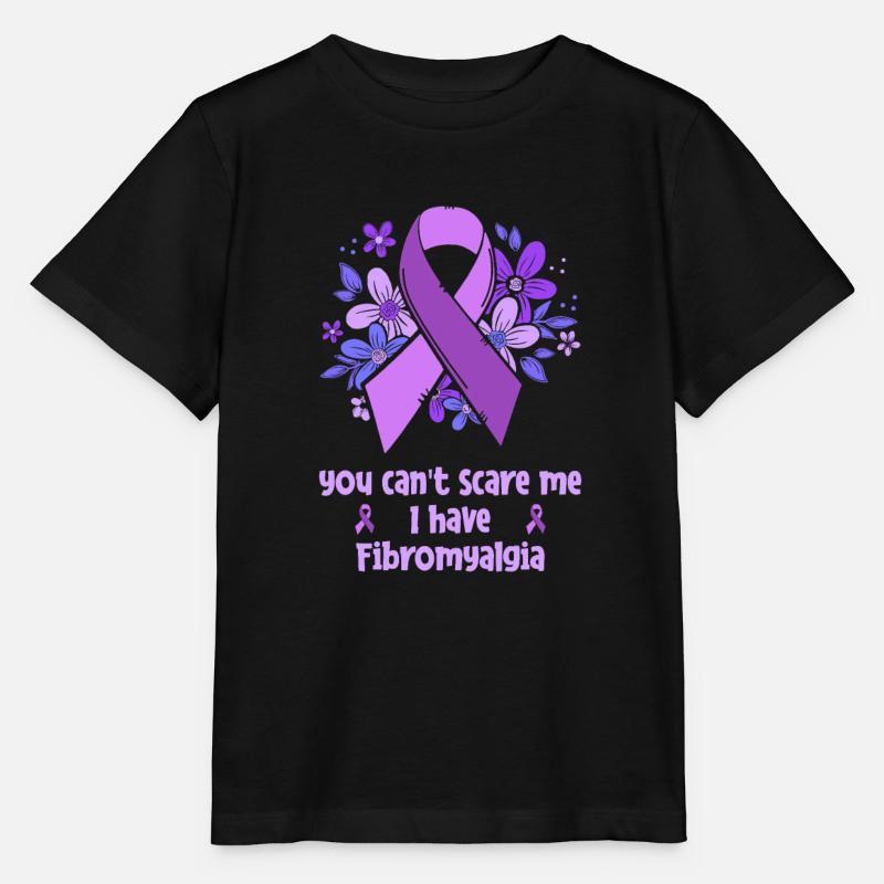 Fibromyalgie Rheuma Blume - Stanley/Stella Kinder T-Shirt MINI CREATOR - Schwarz