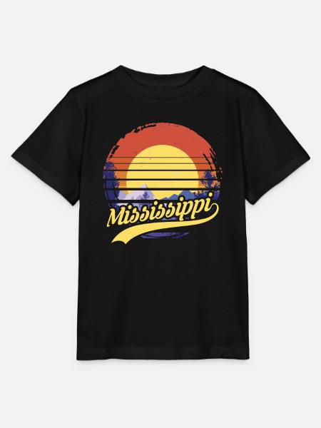 Mississippi - Stanley/Stella Kinder T-Shirt MINI CREATOR  - Schwarz