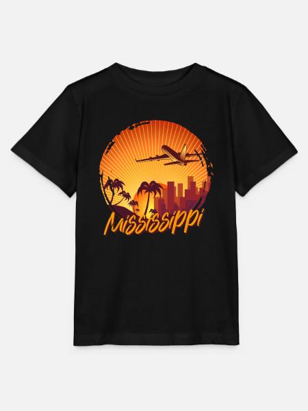 Mississippi - Stanley/Stella Kinder T-Shirt MINI CREATOR  - Schwarz