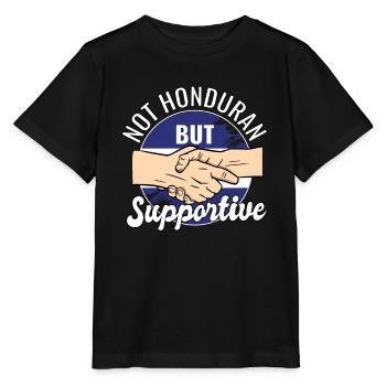 Pas hondurien mais un voyageur de campagne solidaire - T-shirt bio MINI CREATOR Stanley/Stella Enfant - noir - Devant - Mikhail (115cm)
