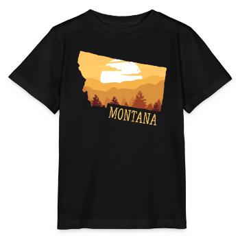 Montana - T-shirt bio MINI CREATOR Stanley/Stella Enfant - noir - Devant - Mikhail (115cm)