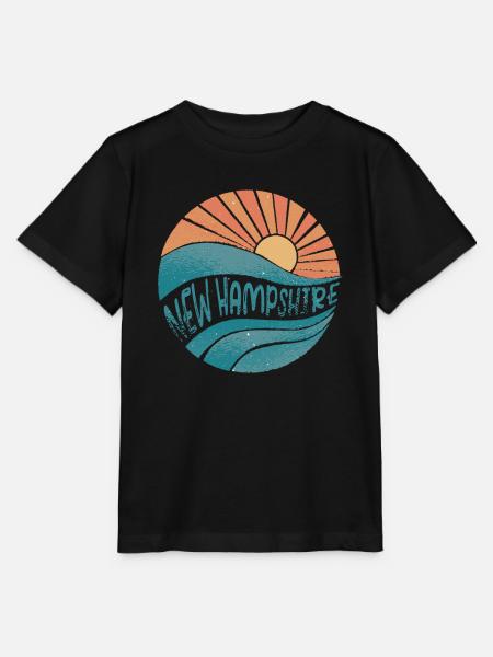 New Hampshire - Stanley/Stella Kinder T-Shirt MINI CREATOR  - Schwarz