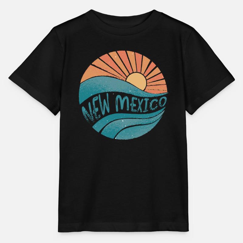 New Mexico - Stanley/Stella Kinder T-Shirt MINI CREATOR  - Schwarz