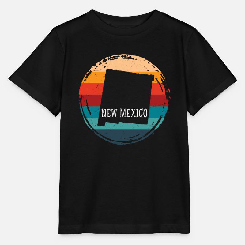 New Mexico - Stanley/Stella Kinder T-Shirt MINI CREATOR  - Schwarz