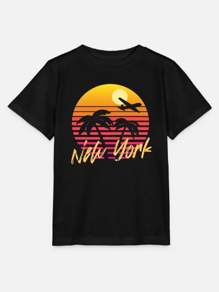 New York - Stanley/Stella Kinder T-Shirt MINI CREATOR - Schwarz