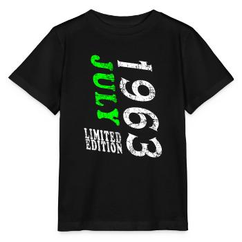 July 1963 Anniversary July 1963 July - Stanley/Stella MINI CREATOR Kids’ T-Shirt - black - Front - Mikhail (115cm)