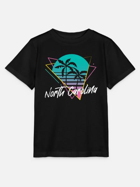 North Carolina - Stanley/Stella Kinder T-Shirt MINI CREATOR - Schwarz