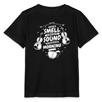 Violon Violon - T-shirt bio MINI CREATOR Stanley/Stella Enfant - noir - Devant - Mikhail (115cm)