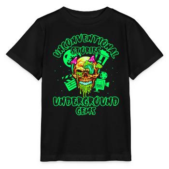 Underground Film, Independent Cinema, Horror - Stanley/Stella Kinder T-Shirt MINI CREATOR  - Schwarz - Vorne - Mikhail (115cm)