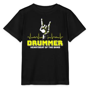 Drummers Drummers Drummers Drummers - Stanley/Stella MINI CREATOR Kids’ T-Shirt - black - Front - Mikhail (115cm)