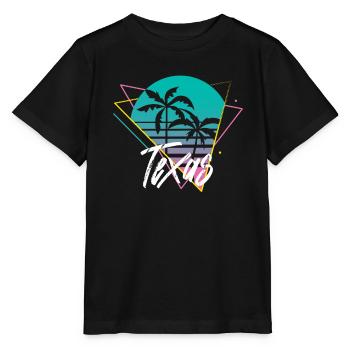 Texas - T-shirt bio MINI CREATOR Stanley/Stella Enfant - noir - Devant - Mikhail (115cm)