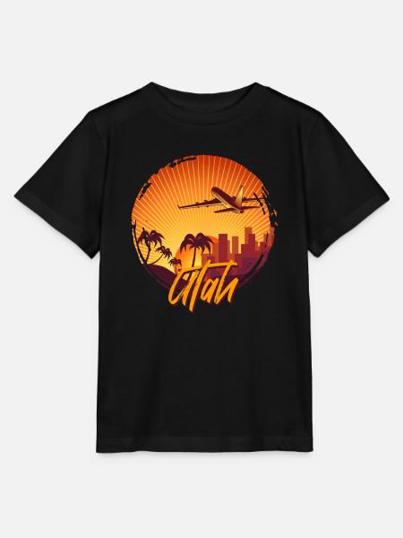 Utah - Stanley/Stella Kinder T-Shirt MINI CREATOR - Schwarz