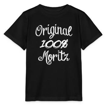 Original 100% Moritz - T-shirt bio MINI CREATOR Stanley/Stella Enfant - noir - Devant - Mikhail (115cm)