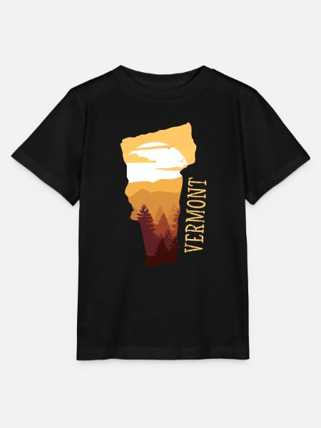 vermont - Stanley/Stella Kinder T-Shirt MINI CREATOR - Schwarz