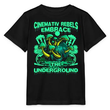 Underground Film, Independent Cinema, Horror - Stanley/Stella Kinder T-Shirt MINI CREATOR  - Schwarz - Vorne - Mikhail (115cm)