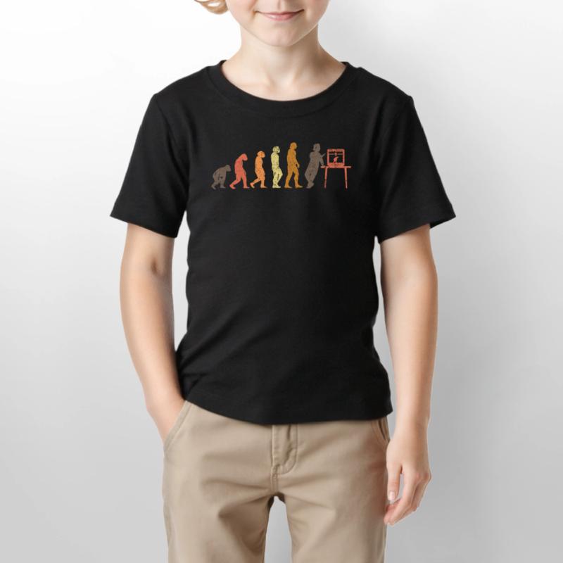 3D Printer Evolution 3D Printer Retro Stanley/Stella MINI CREATOR Kids’ T-Shirt