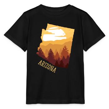 Arizona - T-shirt bio MINI CREATOR Stanley/Stella Enfant - noir - Devant - Mikhail (115cm)